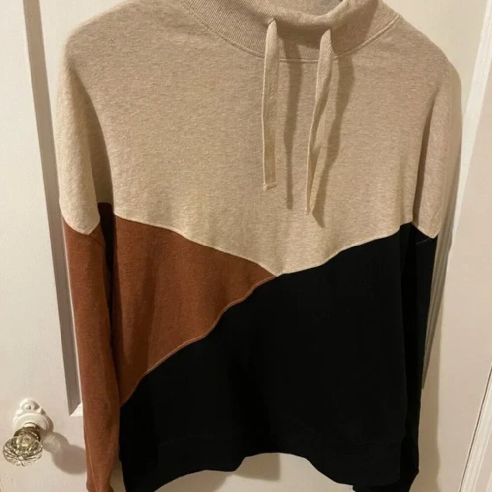 Pact Airplane Colorblock Pullover Sweatshirt